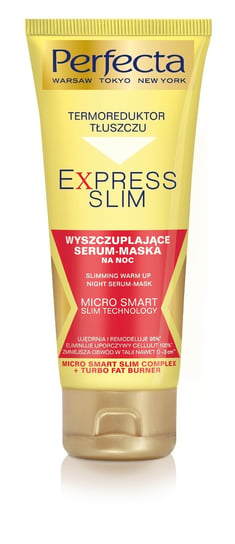 Perfecta, Express Slim, wyszczuplające serum-maska na noc, 200 ml Perfecta
