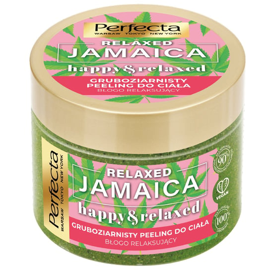 Perfecta, gruboziarnisty peeling do ciała Relaxed Jamaica, 300g Perfecta