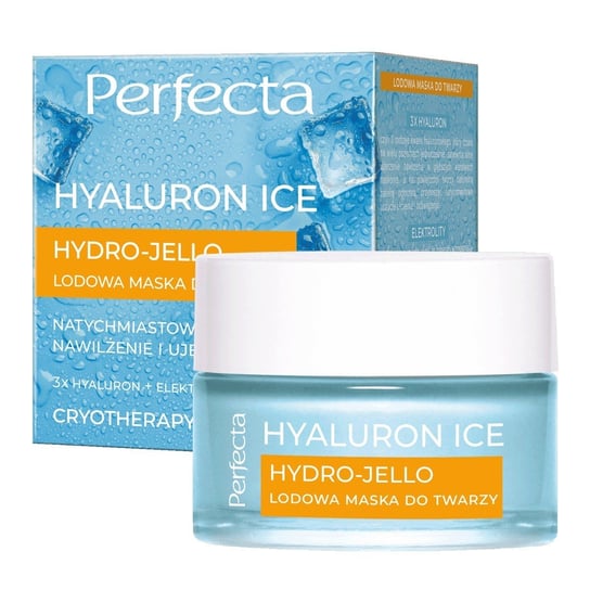 Perfecta, Hyaluron Ice, Lodowa Maska Do Twarzy, 50ml Dax Cosmetics