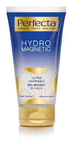 Perfecta, Hydro Magnetic, ultra nawilżający żel myjący do twarzy, 150 ml Perfecta