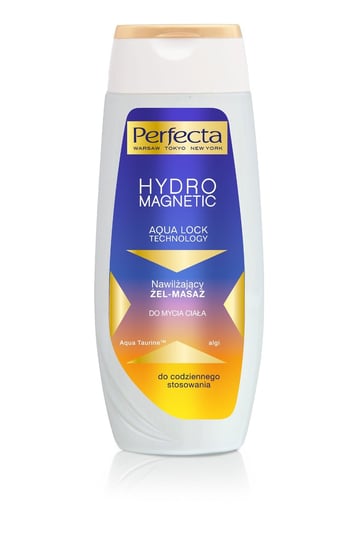 Perfecta, Hydro Magnetic, żel-masaż nawilżający do mycia ciała, 250 ml Perfecta