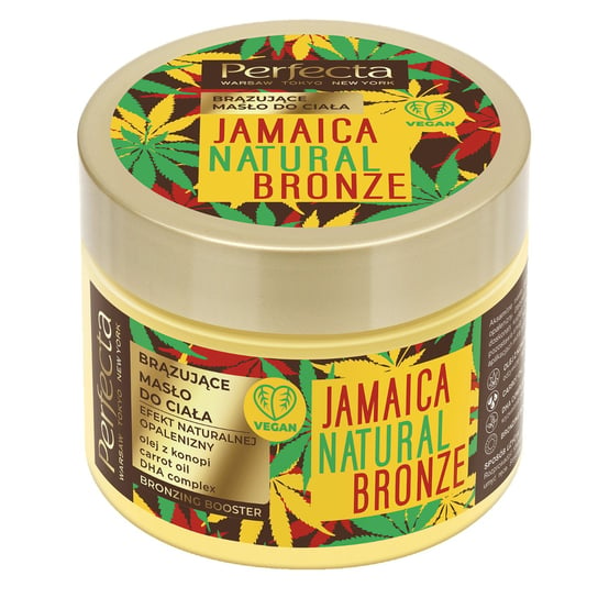 Perfecta Jamaica Natural Bronze, brązujące masło do ciała, 300g Perfecta