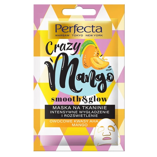 Perfecta, maska na tkaninie Crazy Mango, 10ml Perfecta