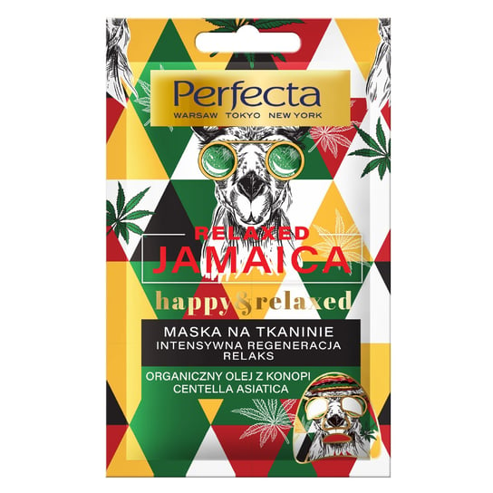 Perfecta Maska na tkaninie RELAXED JAMAICA Perfecta