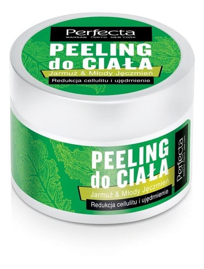 Perfecta, peeling do ciała jarmuż & młody jęczmień, 225 ml Perfecta