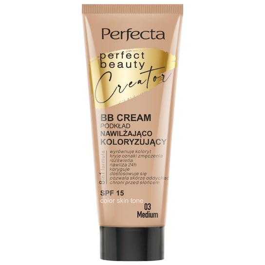 Perfecta Perfect Beauty Creator BB Cream Krem Nawil Aj Co-koloryzuj Cy ...