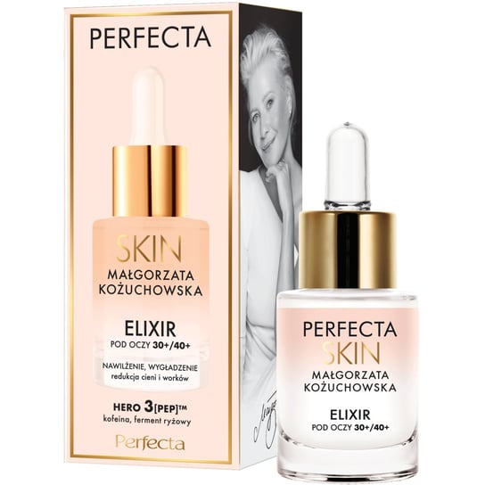 Perfecta Skin Małgorzata Kożuchowska Elixir nawilżająco-wygładzający pod oczy i na powieki 30+/40+ Perfecta