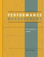 Performance Measurement Hatry Harry P.