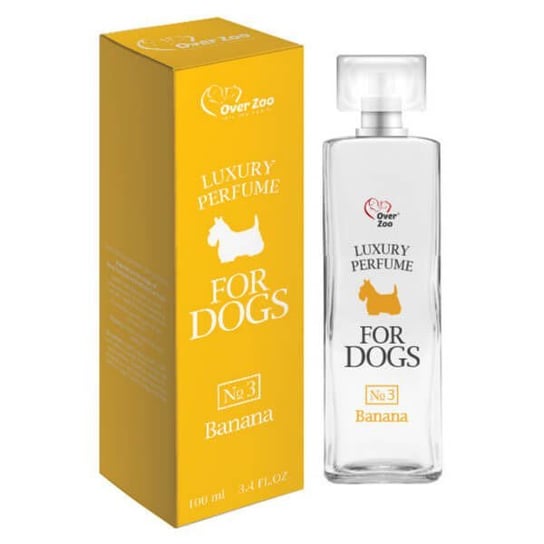 Perfumy dla psa OVERZOO, 100 ml, zapach banana Over Zoo