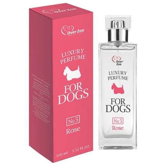 Perfumy dla psa OVERZOO, 100 ml, zapach róży Over Zoo