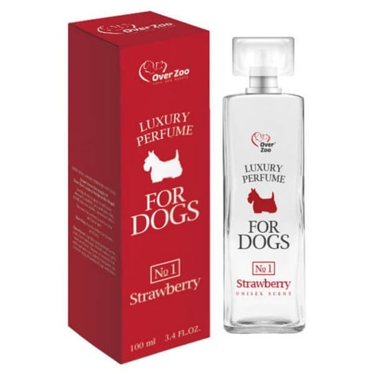 Perfumy dla psa OVERZOO, 100 ml, zapach truskawki Over Zoo