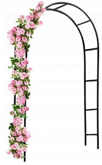 Pergola Ogrodowa Na Kwiaty Róże Łuk Wysokość 240 Cm Kotwy Chomik