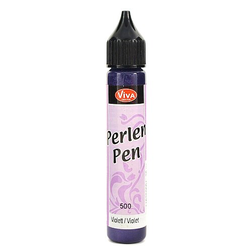 Perlen Pen 25 ml - fioletowy Viva Decor
