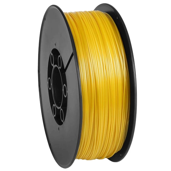 Perłowy Żółty Filament Pla (Drut) 1,75 Mm Do Drukarek 3D Made In Eu - Waga - 0,75 Kg sarcia.eu