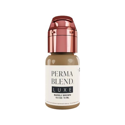Perma Blend Luxe, Barely Brown, Pigment do makijażu permanentnego brwi, 15 ml Perma Blend Luxe