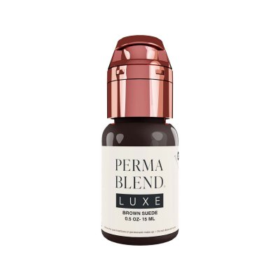 Perma Blend Luxe, Pigment Do Makijażu Permanentnego Brwi Brown Suede, 15 Ml Perma Blend Luxe