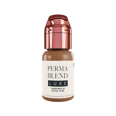 Perma Blend Luxe, Pigment Do Makijażu Permanentnego Brwi Chestnut V2, 15 Ml Perma Blend Luxe
