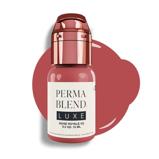 Perma Blend Luxe, Pigment Do Makijażu Permanentnego Ust, Rose Royale V2, 15 Ml Perma Blend Luxe