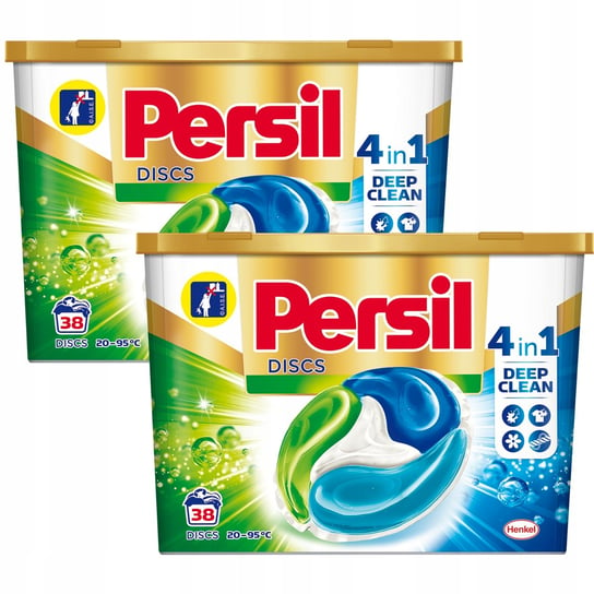 Persil Deep Clean Discs Kapsułki 4w1 2x38 prań Henkel