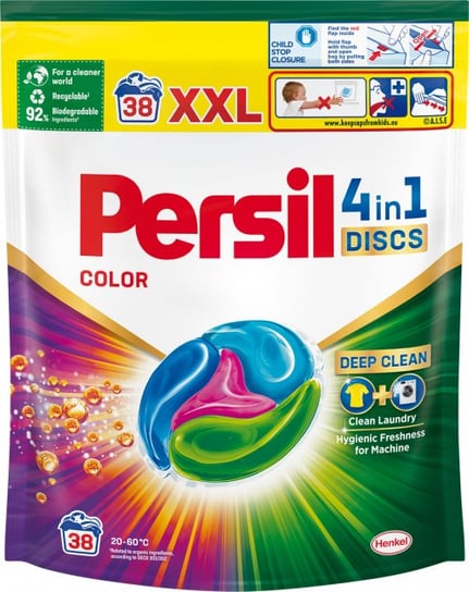 Persil Discs 38 szt Color Kapsułki do Prania 4w1 Henkel