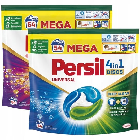 Persil Discs Color Kapsułki do Prania Mix 54szt x2 Henkel