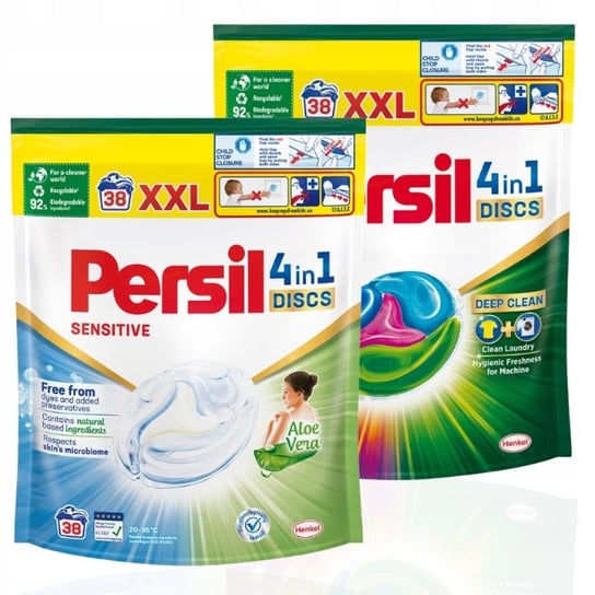 Persil Discs Kapsułki do Prania Mix 38szt x2 Henkel