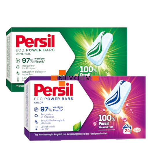 Persil Eco Power Bars Tabletki do Prania do Białego i koloru 2x 24szt Persil