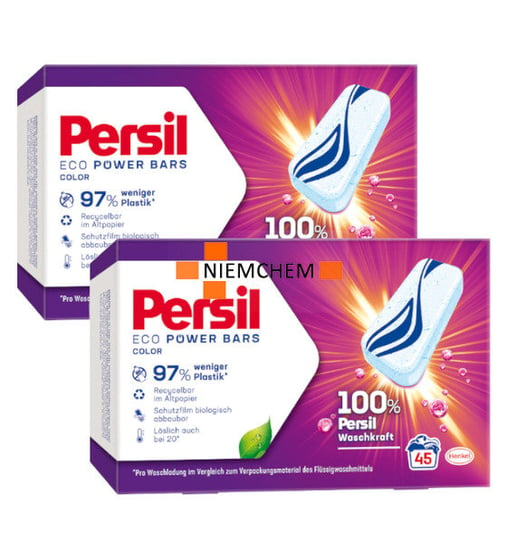Persil Eco Power Bars Tabletki do Prania Kolor 2 x 45 szt Persil