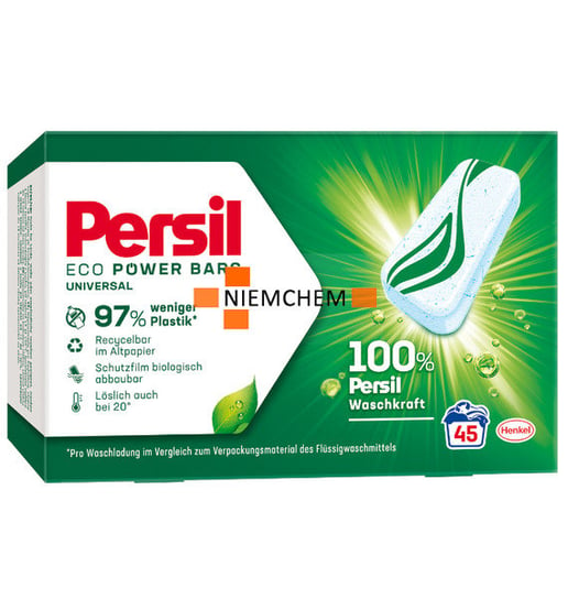 Persil Eco Power Bars Uniwersalne Tabletki do Prania 45 szt. Persil