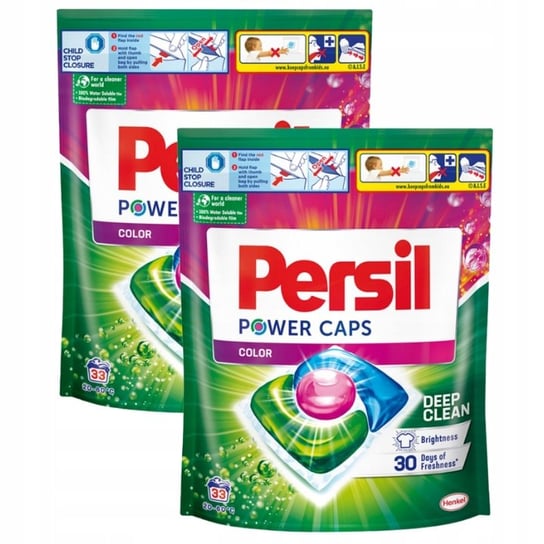 Persil Power Caps Kapsułki do Prania Koloru 33 x2 Henkel