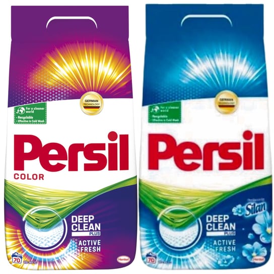 Persil proszek do prania color/białe 2 x 4,55 kg/70prań Henkel