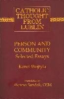Person and Community Wojtyla Karol