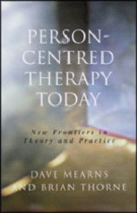 Person-Centred Therapy Today Mearns Dave, Thorne Brian