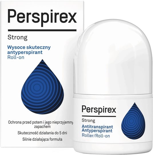 Perspirex, Strong antyperspirant roll-on dla najsilniejszej ochrony 20ml Perspirex