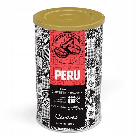 Peru - Kawa Ziarnista 300G Puszka CAVERES