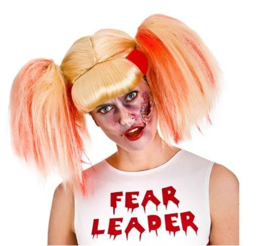 Peruka cheerleaderki zombie, rozmiar uniwersalny Wicked Costumes