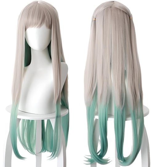 Peruka długie włosy yashiro nene anime cosplay 80cm Hopki