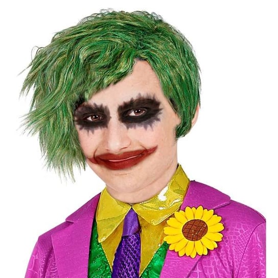 Peruka Dziecięca Joker Klaun Zielona Widmann