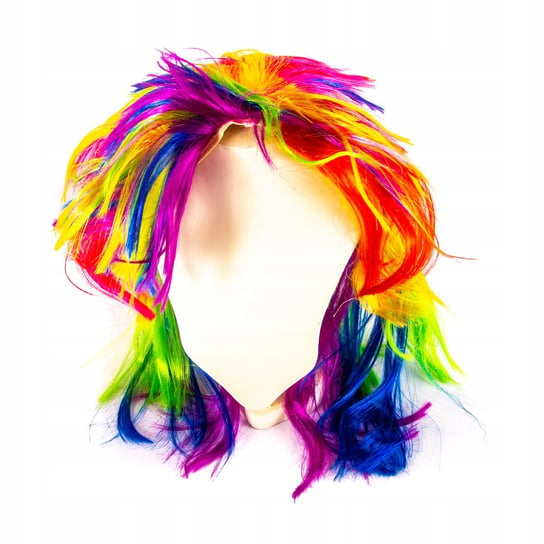 Peruka Kolorowe Włosy Przebranie Różne Kolory Midex