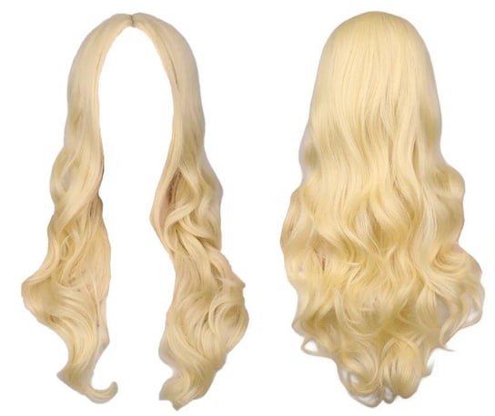 Peruka Wig Włosy Blond Długie Barbie Cosplay Strój Na Bal Karnawał Hopki