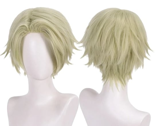 Peruka Włosy Blond Wig Nanami Kento Jujutsu Kaisen Anime Manga Cosplay Hopki