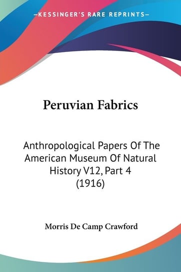 Peruvian Fabrics Morris De Crawford