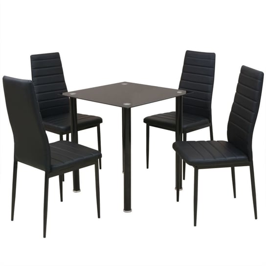 Perwoi, Meble kuchenne, stół i krzesła, 70x70x75cm vidaXL