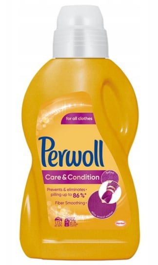 Perwoll Płyn do Prania Care&Condition 900ml Zółty Perwoll