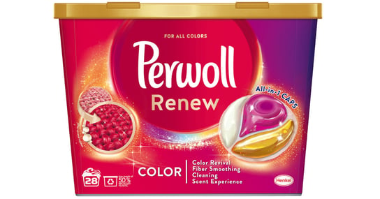 Perwoll Renew Caps Color All-In-1, 28 Prań Perwoll