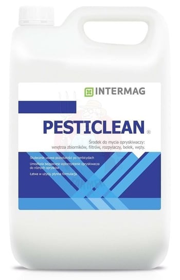 PESTICLEAN to płynny środek do mycia opryskiwaczy, który usuwa pozostałości środków ochrony roślin i inne osady, włączając tłuste substancje. inna (Inny)