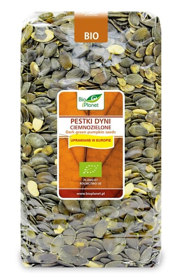 PESTKI DYNI CIEMNOZIELONE (UPRAWIANE W EUROPIE) BIO 1 kg - BIO PLANET Bio Planet