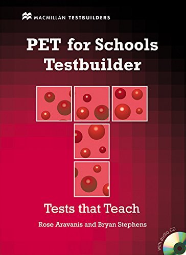 PET for Schools Testbuilder Student's Book with key & CD Pac Aravanis Rosemary