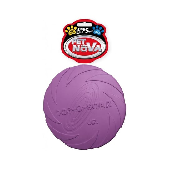 Pet Nova Frisbee dysk gumowy fioletowy 15cm PET NOVA