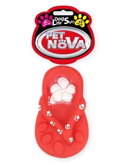 Pet Nova Klapek gumowy Shoe z dźwiękiem 15cm PET NOVA